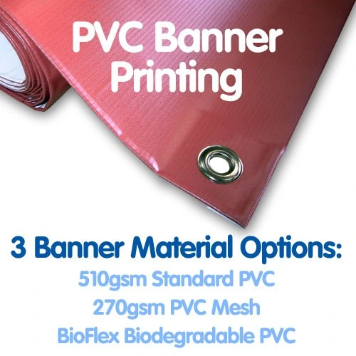 Bannière de maille de vinyle de feuille UV de Flex de PVC d'impression de Frontlit faite sur commande pour la publicité extérieure promotionnelle